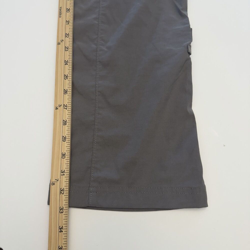 Duluth Trading Dry On The Fly Cargo Pants Women's 12x33 Gray DuluthFlex Stretch - Picture 11 of 12